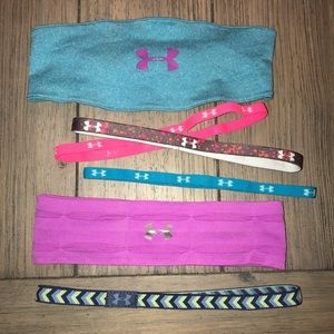 Under Armour Headband Bundle of 6